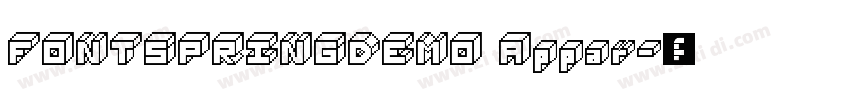 FONTSPRINGDEMO Appar字体转换